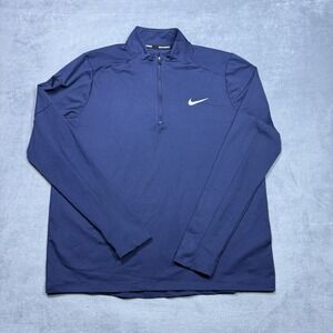 Dallas Cowboys Nike Dri-Fit 1/4 Zip Pullover Womens L Nike Running Blade Collar